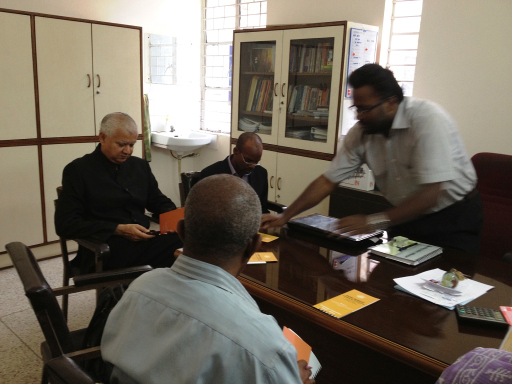 Hon. haroun visit to india